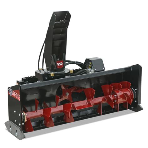 edge skid steer snow blower|snowblower attachment for skid steer.